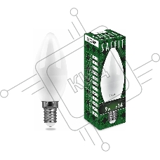 Лампа светодиодная SAFFIT SBC3709 (55079) 9 вт Е14 белый матовая свеча
