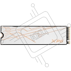 Твердотельный диск 4TB A-DATA XPG MARS 980 BLADE, M.2 2280, PCI-E 5x4, [R/W -14000/13000 MB/s] 3D-NAND