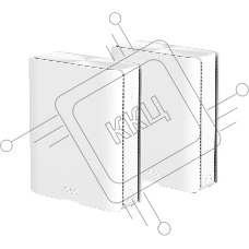 Маршрутизатор ASUS BQ16 (W-2-PK) (BQ16 (W-2-PK)/EU) WiFi 7 2х10G 3 х1G USB 11529+5764+5764+1376Mbps 6GHz/5GHz/2.4GHz 