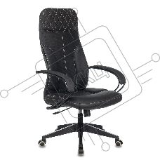 Кресло руководителя Бюрократ CH-608/ECO черный, искусственная кожа, крестовина пластик Кресло руководителя Бюрократ CH-608/ECO черный, искусственная кожа, крестовина пластик