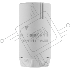Термоголовка жидкостная Royal Thermo Design М30х1,5 (белый soft touch)