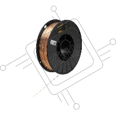 Омедненная проволока ER70S-6, диам. 1 мм, 5 кг, диам. катушки D200 Denzel