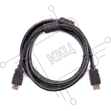 Кабель Telecom HDMI-19M --- HDMI-19M ver 2.0+3D/Ethernet,2 фильтра 2m <TCG200F-2M> 