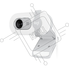 Веб-камера Logitech Webcam Brio 100, 1920x1080, OFF-WHITE, защитная шторка, [960-001617]