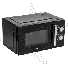 Микроволновая печь JVC JK-MW135M черный, 20 л, 700 Вт, переключатели - поворотный механизм