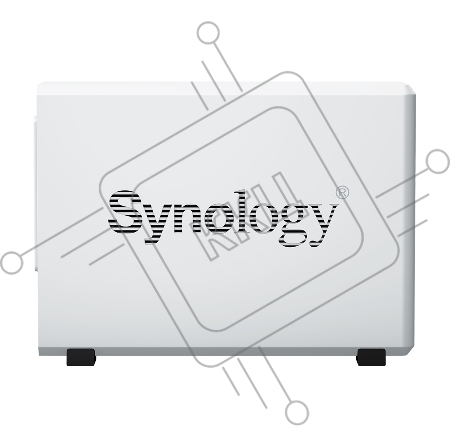 СХД настольное исполнение SYNOLOGY 2BAY NO HDD DS223J