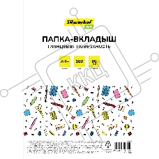 Папка-вкладыш Silwerhof Eco глянцевые А4+ 60мкм (упаковка: 100шт)