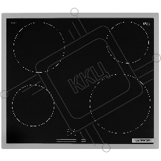 Электрическая варочная поверхность Bosch PKE645BB2E, 4 конфорки, стеклокерамика, 6600 Вт