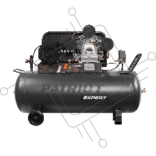 Компрессор PATRIOT KRX 580 L200 D, поршневой, ременной, масляный, 580 л/мин, 200 л, 10 бар, 3 кВт, 400 В