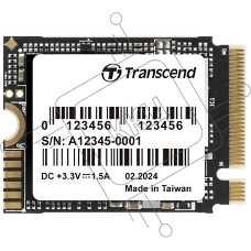 Накопитель SSD Transcend SSD MTE310S, 512GB, M.2(22x30mm), NVMe, PCIe 4x4, 3D TLC, R/W 3300/1700 MB/s, IOPs 330 000/690 000, TBW 300, DWPD 0.33, DRAM-less (5 лет)
