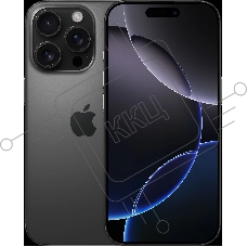 Смартфон Apple iPhone 16 Pro, 8/128Gb, черный титан