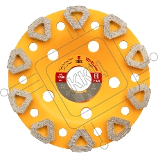 Чашка алмазная зачистная Denzel 125 мм Бриллиант 72973