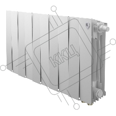 Радиатор биметаллический Royal Thermo PianoForte 300 белый VR80 - 10 секц.