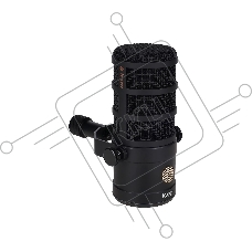 Микрофон динамический [DYNAMIC] Icon [DynaMic] суперкартиоидный, 50-15000 Гц, чувствительность: 54,5 дБВ/Па, сопротивление: 150 Ом, Low cut фильтр: 400 Гц, High boost фильтр: 2к Гц-6 кГц