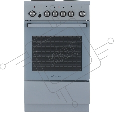 Плита электрическая DeLuxe 5004.16э-012 серый, конфорок 4 шт, духовка 46 л, 50 см x 85 см x 50 см