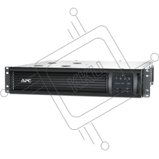 Источник бесперебойного питания APC Smart-UPS 1500VA/1000W, RM 2U, Line-Interactive, LCD, Out: 220-240V 4xC13 (2-Switched), SmartSlot, USB, SmartConnect, Black, 1 year warranty (REP: SMT1500RMI2U)