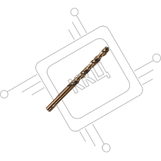 Сверло EDGE by PATRIOT по металлу 8,0 мм, 1шт в блистере