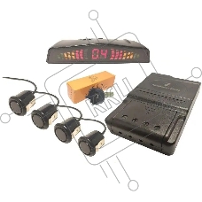 Парковочный радар AutoExpert PS-4L Profi 4 датчика 18.5мм черный