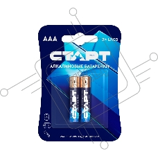 Батарейки СТАРТ LR03-BL2 BLUE 40/720, AAA, 2 шт. в блистере