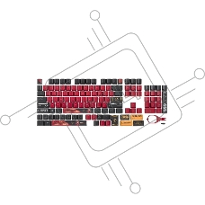 Набор клавиш ASUS AC05 EVA-02 KEYCAP SET FOR RXWW