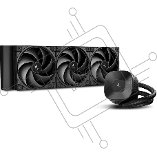 Система жидкостного охлаждения Deepcool LE360 V2 Zero Dark Soc-AM5/AM4/1200/1700/1851 черный 4-pin 19-31.6dB Al 250W 1632gr Ret (R-LE360ZERO-BKLNMD-G-1)