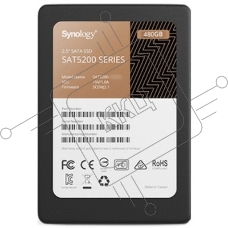 Накопитель SSD Synology SAT5220-480G, 480Gb, SATA III, 2.5