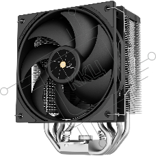 Устройство охлаждения(кулер) Thermalright Assassin X 120 R Digital Soc-AM5/AM4/1200/1700/1851 черный 4-pin 25.6dB Al+Cu LCD Ret (AX120-R-DIGITAL-BL)