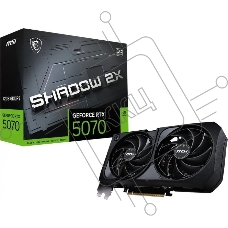 Видеокарта MSI RTX5070 SHADOW 2X OC 12GB GDDR7 192bit 3xDP HDMI 2FAN RTL