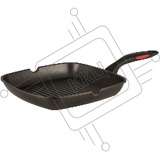 Сковорода-гриль Rondell Perfect RDA-1562, 28см, без крышки, черный