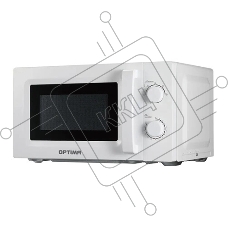 Микроволновая печь Optima MO-2023W, 20л, 700Вт,механич.ПУ, ручка д/откр.дверцы, 5 ур.мощн., белая