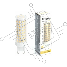 Лампа светодиодная FERON LB-437 (38212) 15 вт 230в G9 теплый капсульная
