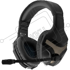 Наушники с микрофоном Oklick HS-L370G ECLIPSE черный 1.9м мониторы оголовье