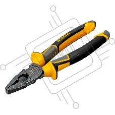 Плоскогубцы комбинированные Denzel 205 мм, трехкомпонентные рукоятки Плоскогубцы комбинированные Denzel 205 мм, трехкомпонентные рукоятки