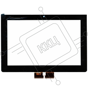 Сенсорное стекло (тачскрин) для Sony Tablet S, черное
