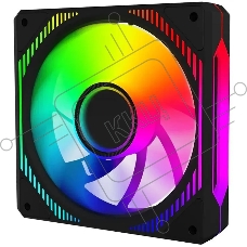 Вентилятор для корпуса Alseye Mirror-B-P черный, 120 мм, 2000 об/мин, 35.2 дБ, 4 pin