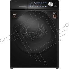 Стиральная машина Weissgauff WM 45126 Steam Direct Drive Matt Black черная, загрузка фронтальная 6кг, 1200 об/мин., класс: A+++