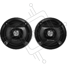 Колонки автомобильные Pioneer TS-F1634R (без решетки) 88дБ 4Ом 16см (6дюйм) (ком.:2кол.) коаксиальные двухполосные