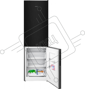 Холодильник Атлант ХМ-4624-151 двухкамерный  черный металлик