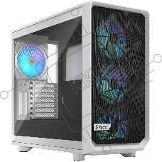 Компьютерный корпус Fractal Design Meshify 2 RGb белый TG Clear Tint / FD-C-MES2A-08 Компьютерный корпус Fractal Design Meshify 2 RGb белый TG Clear Tint / FD-C-MES2A-08
