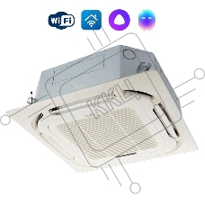 Блок внутренний сплит-системы кассетного типа Ballu Machine BLC_C/in-24HN1_21Y 24000 BTU, 70 м², охлаждение, обогрев, осушение