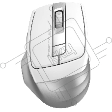 Мышь беспроводная A4Tech Fstyler FB35C белый, 2000 dpi, радиоканал, Bluetooth, USB, кнопки - 6