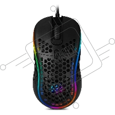 Игровая мышь SVEN RX-G860 чёрная (8 кнопок, 12800 dpi, USB, RGB подсветка )