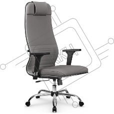 Кресло офисное Metta L 1m 38K2 z312516098 кожа MPES серый