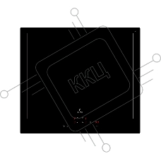 Индукционная варочная поверхность LEX EVI 641B BL