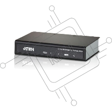 Разветвитель ATEN VS182A-AT-G 2 PORT HDMI Splitter W/1,8M W/EU ADP,