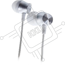 Гарнитура внутриканальные Oklick HS-S-240 1.2м белый проводные в ушной раковине (SS-E086)