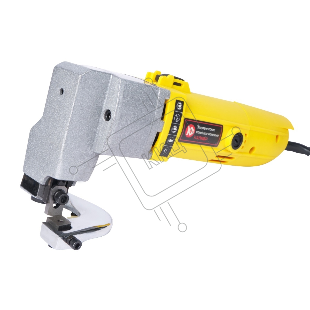 Электрические ножницы ножевые "Калибр Мастер ЭНН-500/2,5М" (500 Вт, 2.5 мм, радиус реза 40 мм, 2000 х/мин)