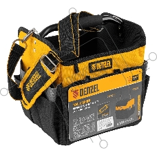 Переноска для инструмента Denzel 260х240х300 мм, 22 кармана, наплечный ремень