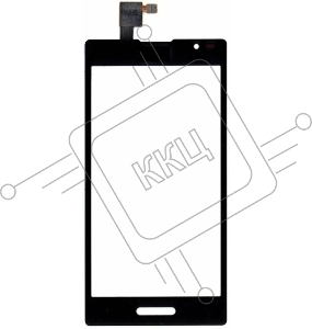 Сенсорное стекло (тачскрин) для LG Optimus L9 (P760), черное