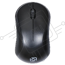 Мышь беспроводная Oklick 605SW черный, 1200 dpi, радиоканал, USB, кнопки - 3